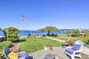 Waterfront Puget Sound Retreat Steps to Beach!